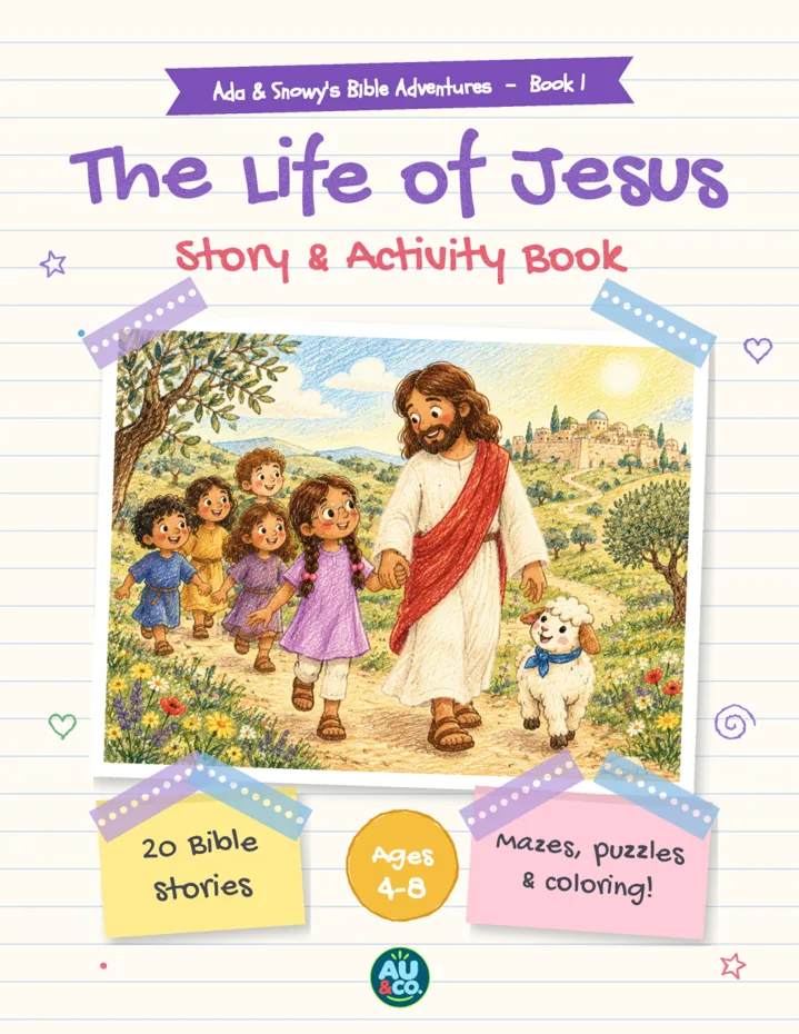 Ada & Snowy Book 1: The Life of Jesus cover