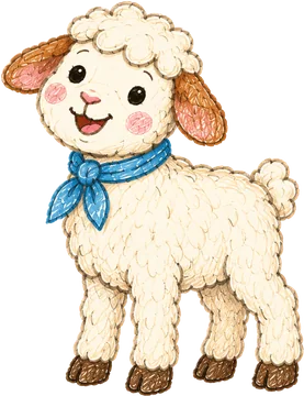 Snowy the lamb
